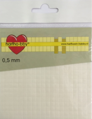 foamblokjes wit 0,5 mm