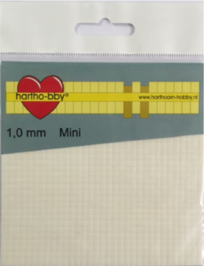 foamblokjes mini wit 1 mm