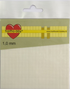 foamblokjes wit 1 mm