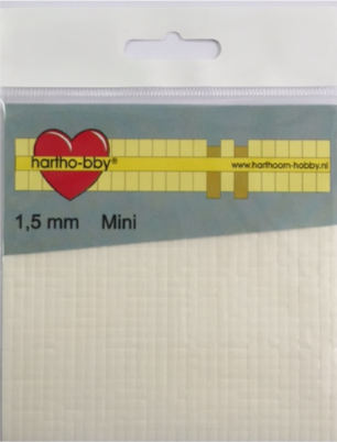 foamblokjes mini wit 1,5 mm