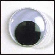 Aannaai-ogen zwart per paar