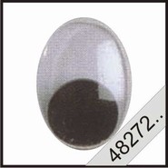 Beweegbare plakogen ovaal per paar