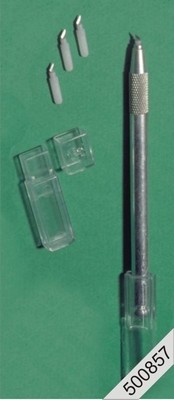 Zwenkmes met 4 mesjes