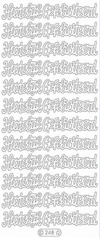 Hartelijk gefeliciteerd