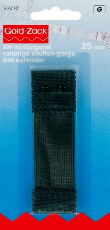 BH-VERLENGER 25 MM ZWART