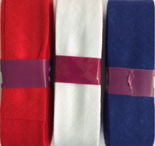 Biasband katoen 20 mm