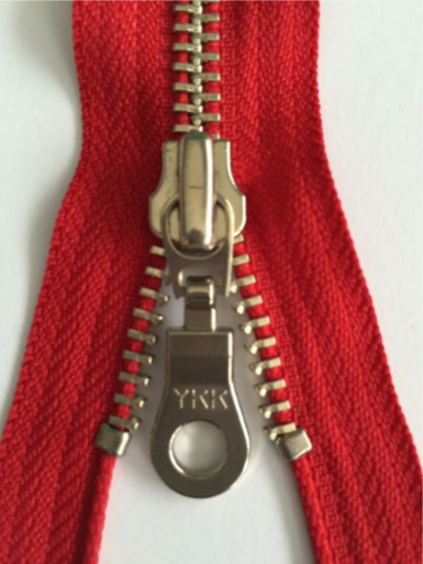 YKK Blank niet deelbaar