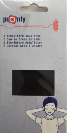 SOUS-BRAS WIT - ZWART