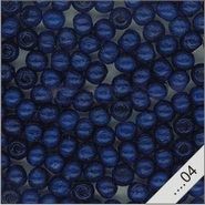 Houten kralen blauw