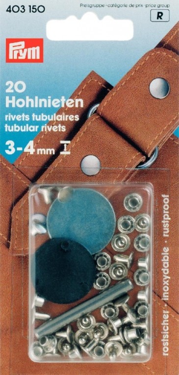 HOLLE NIETEN 3 - 4 MM