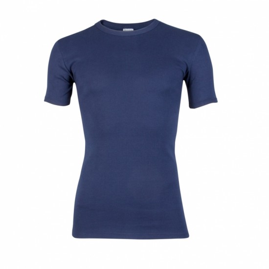 T-Shirt korte mouw d.blauw