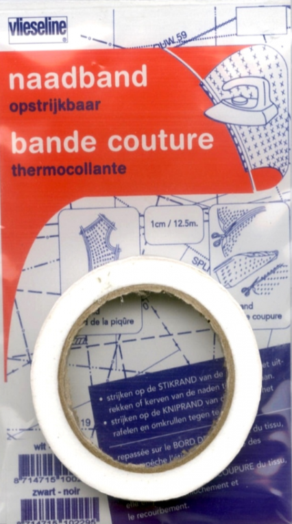 vlieseline naadband wit