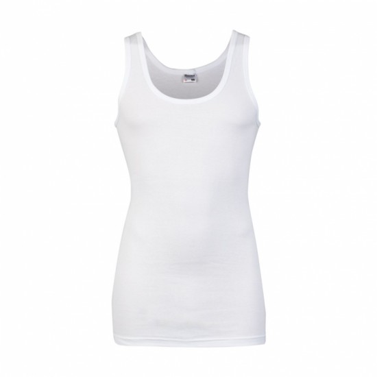 Singlet katoen wit